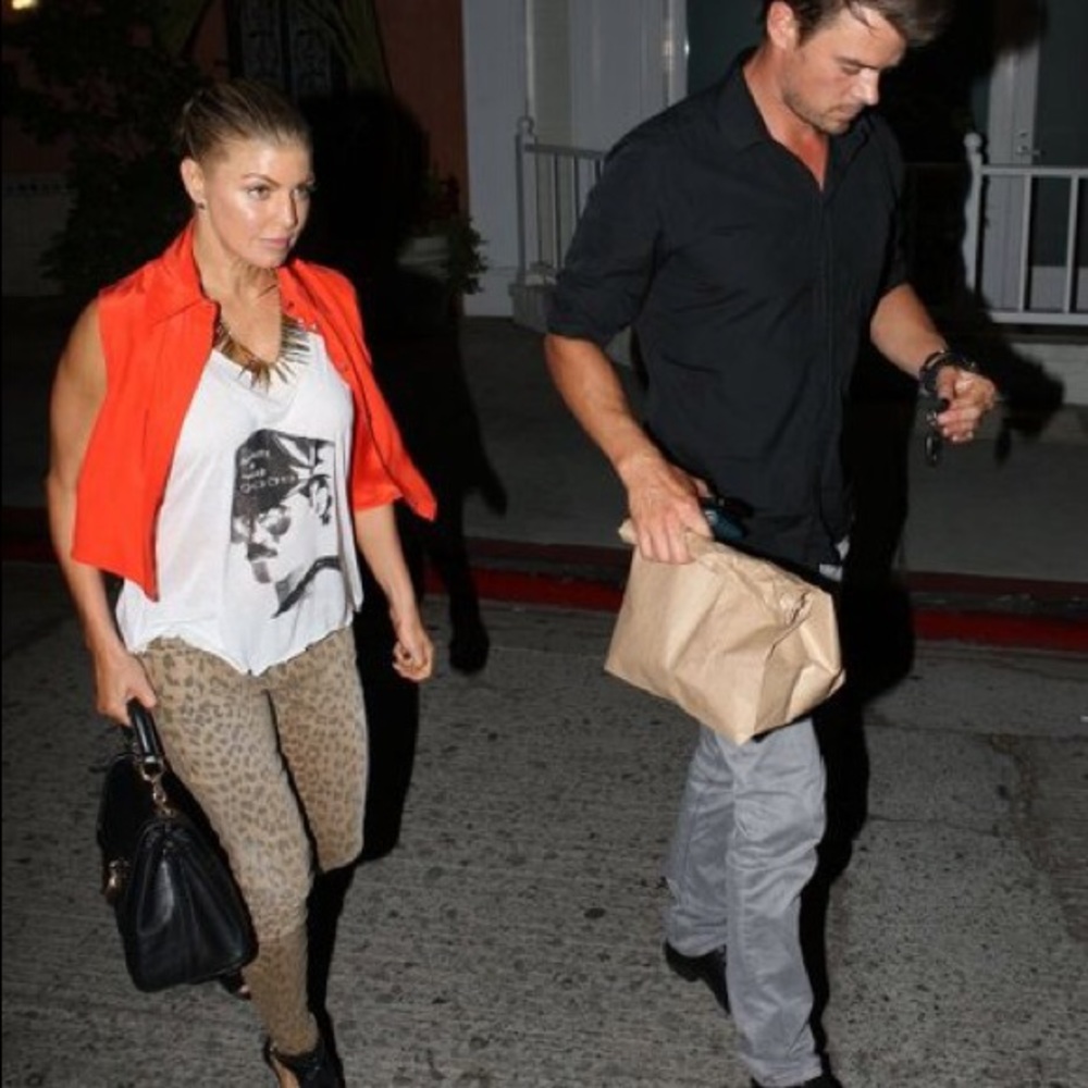 Current Elliott Leopard Jean